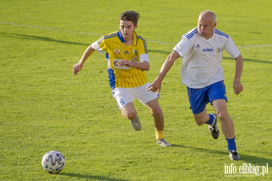 Oldboje Olimpii Elblg vs Przyjaciele Sportu - Mecz towarzyski, fot. 108