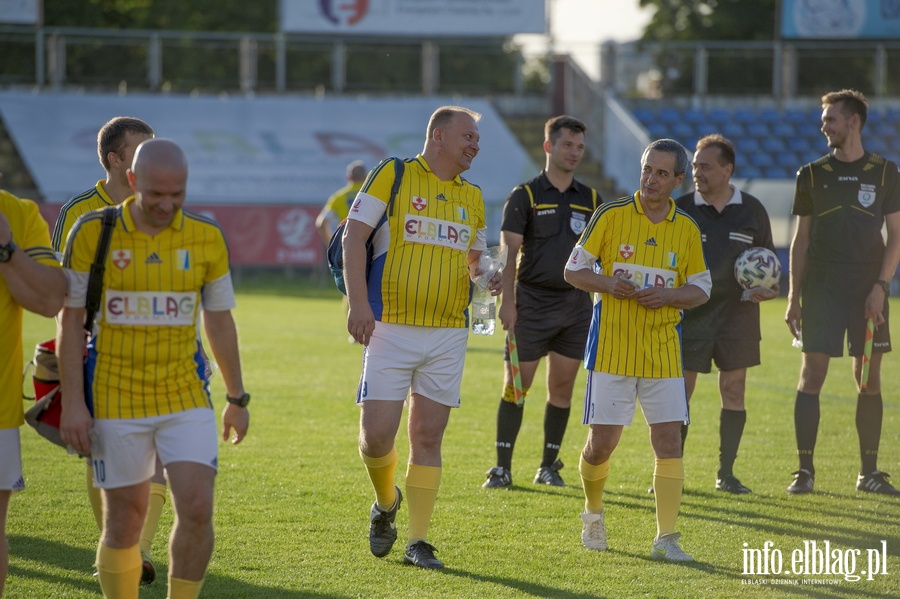 Oldboje Olimpii Elblg vs Przyjaciele Sportu - Mecz towarzyski, fot. 123