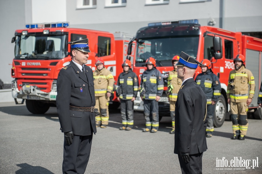 Nowy pojazd dla elblskich straakw. Zastpi auto, ktre suyo im od wielu lat, fot. 10