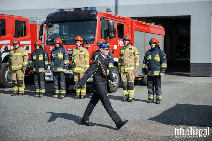 Nowy pojazd dla elblskich straakw. Zastpi auto, ktre suyo im od wielu lat, fot. 11