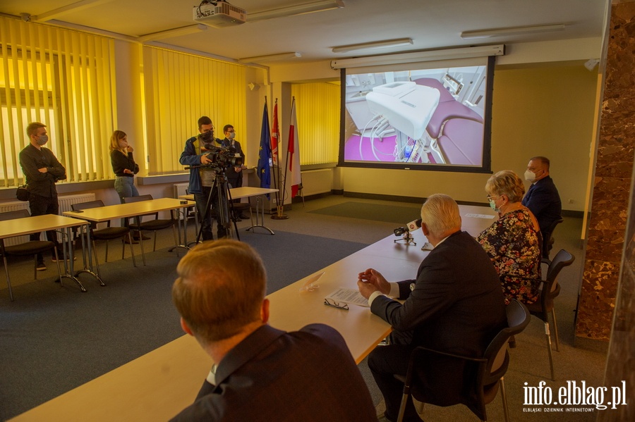Konferencja prasowa w WSZ w Elblgu ,, Modernizacja Oddziau Ginekologiczno-Pooniczego '', fot. 5