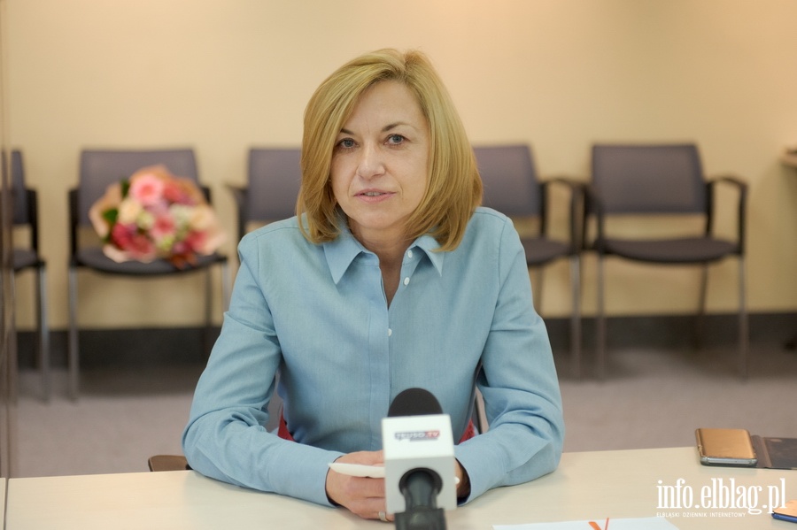 Konferencja prasowa w WSZ w Elblągu ,, Modernizacja Oddziału Ginekologiczno-Położniczego '', fot. 22