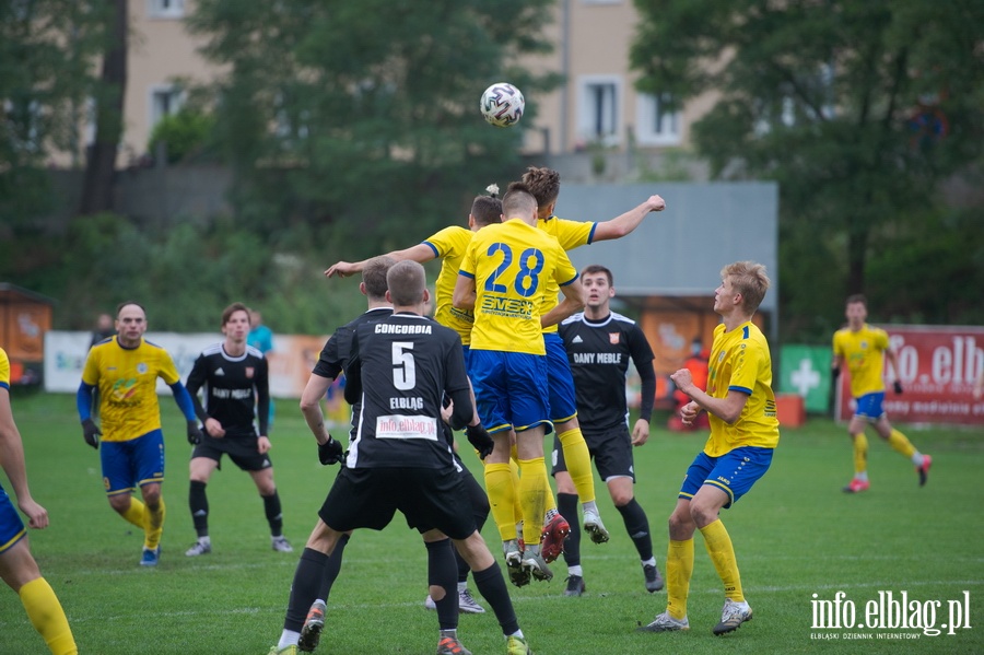 Concordia Elblg - Unia Skierniewice ( 0-1 ), fot. 4