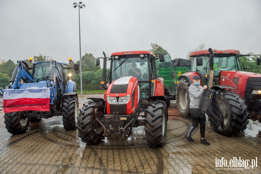 Protest rolnikw w Elblgu , fot. 15