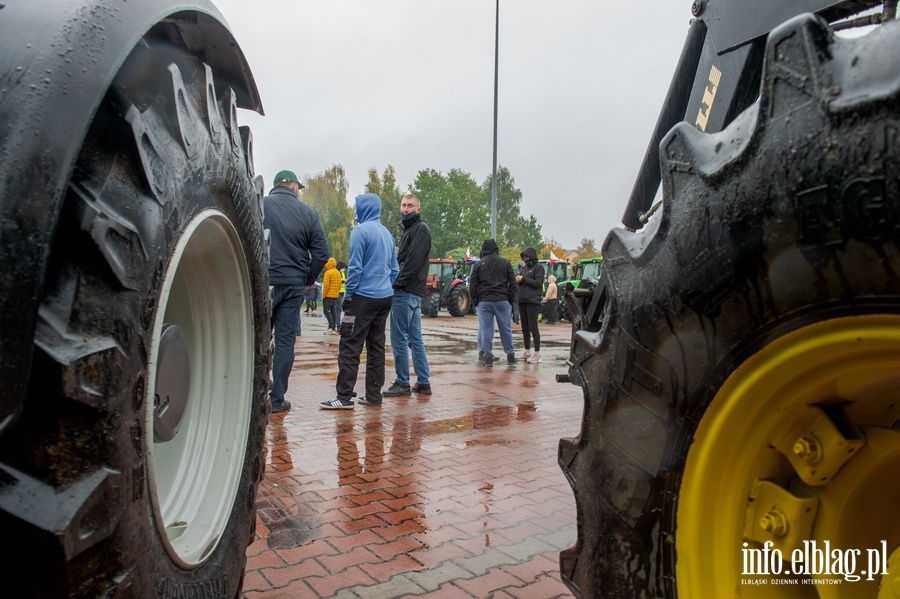 Protest rolnikw w Elblgu , fot. 22