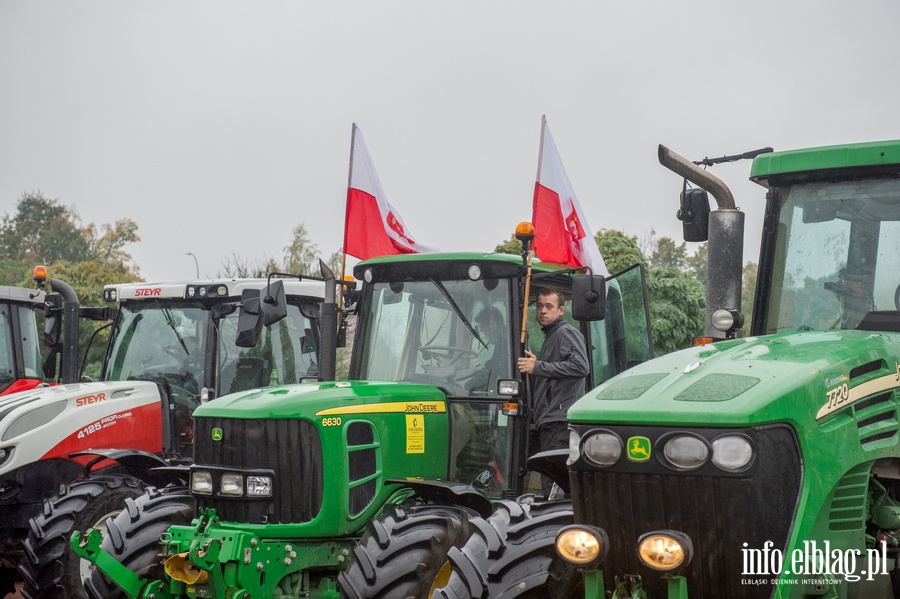 Protest rolnikw w Elblgu , fot. 41