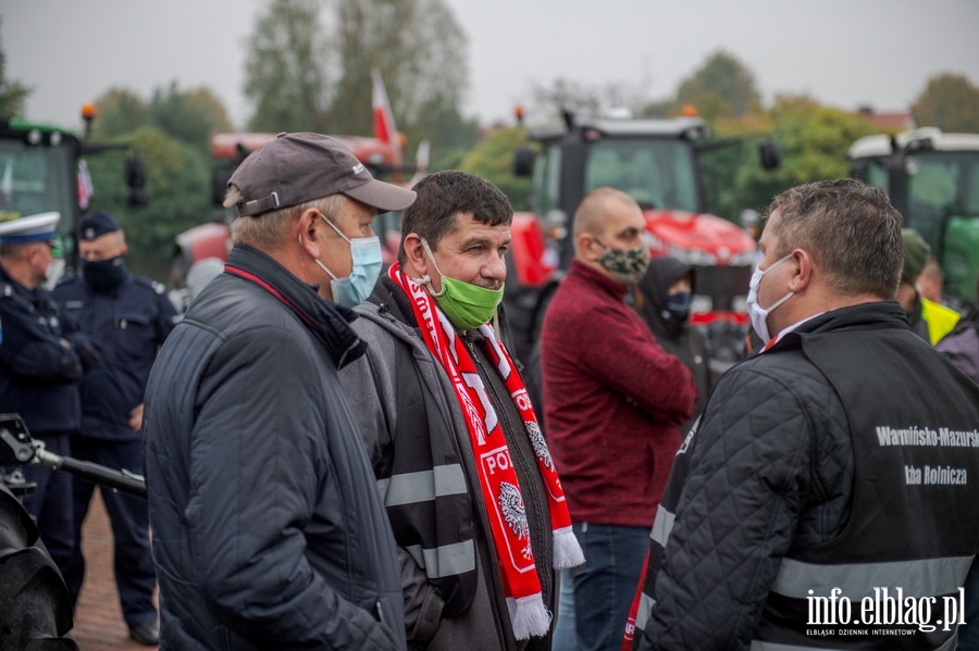 Protest rolnikw w Elblgu , fot. 50