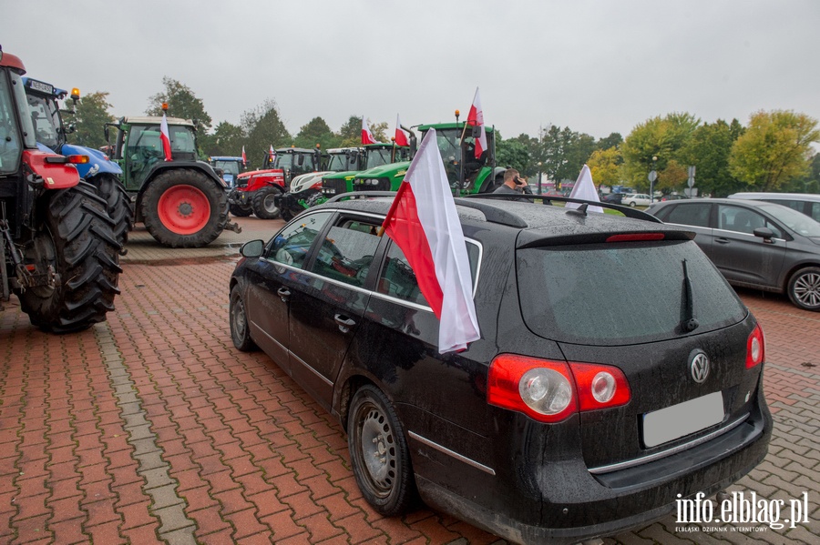 Protest rolnikw w Elblgu , fot. 56