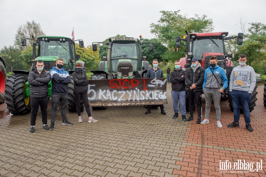 Protest rolnikw w Elblgu , fot. 58