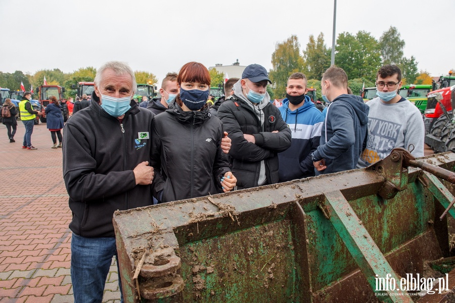 Protest rolnikw w Elblgu , fot. 60