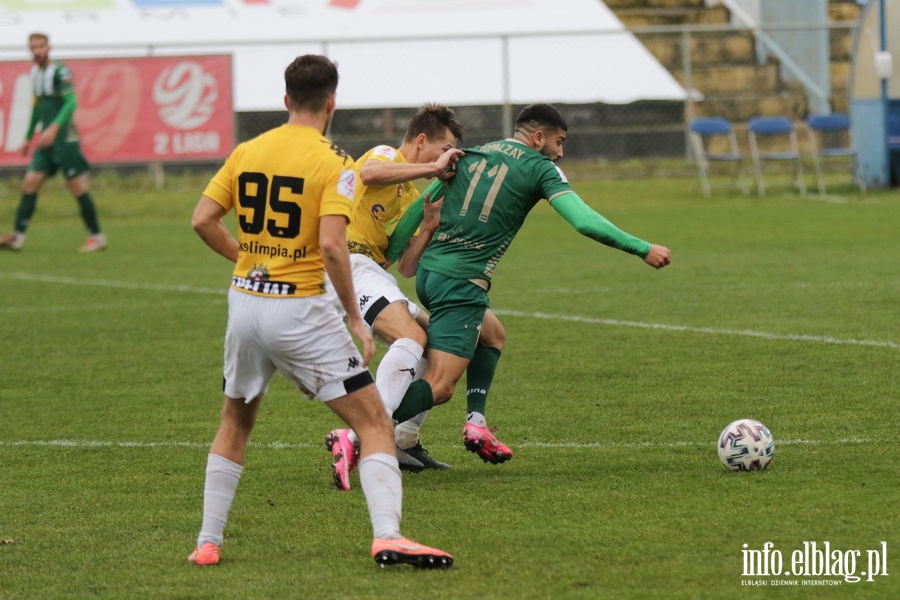 ZKS Olimpia Elblg 3:1 (1:1) GKS Olimpia Grudzidz, fot. 20