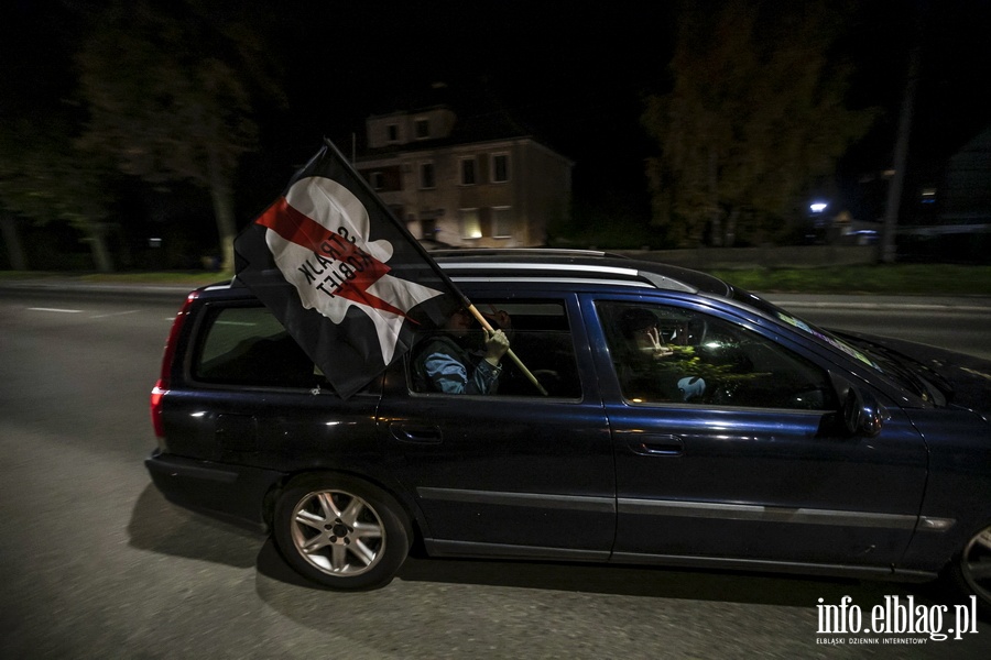 Kolejny protest na ulicach Elblga, fot. 4