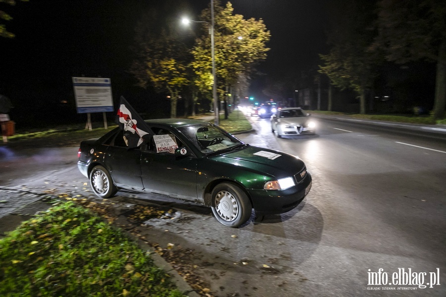 Kolejny protest na ulicach Elblga, fot. 7