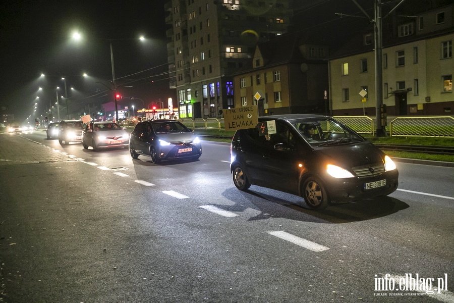 Kolejny protest na ulicach Elblga, fot. 11