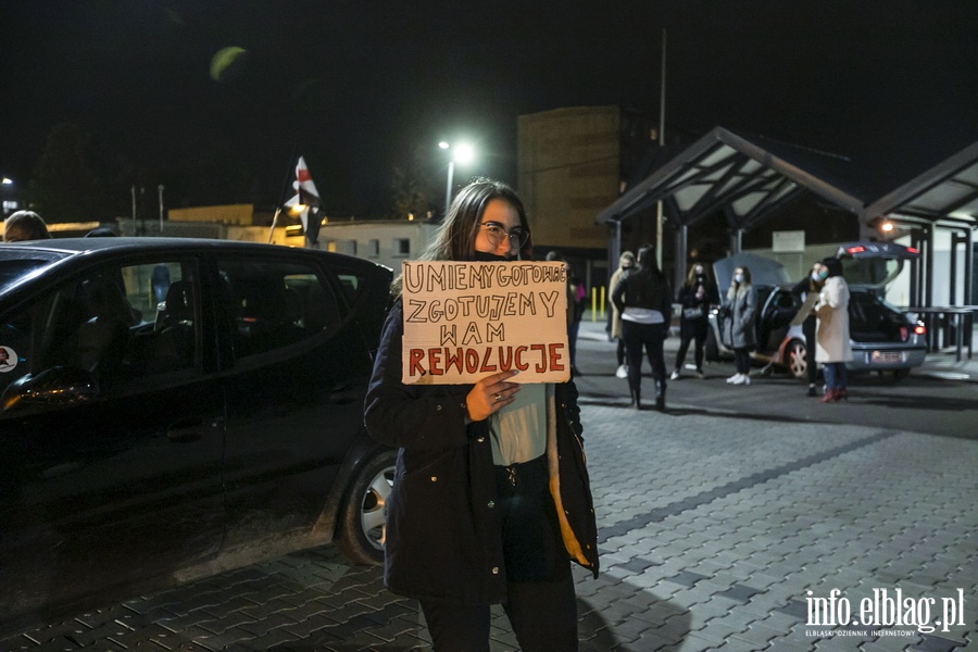 Kolejny protest na ulicach Elblga, fot. 17