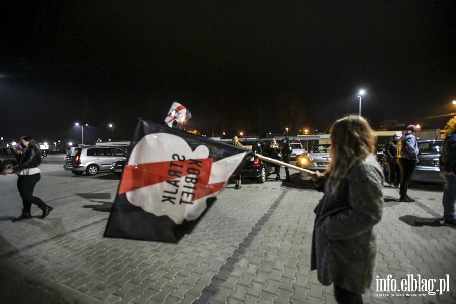 Kolejny protest na ulicach Elblga, fot. 30