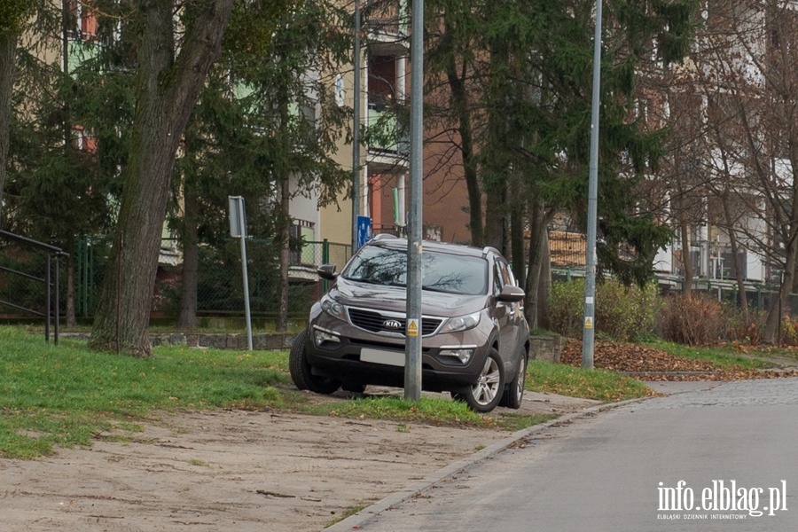 Mistrzowie parkowania w Elblągu (część 73), fot. 6