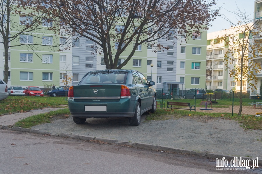 Mistrzowie parkowania w Elblągu (część 73), fot. 13