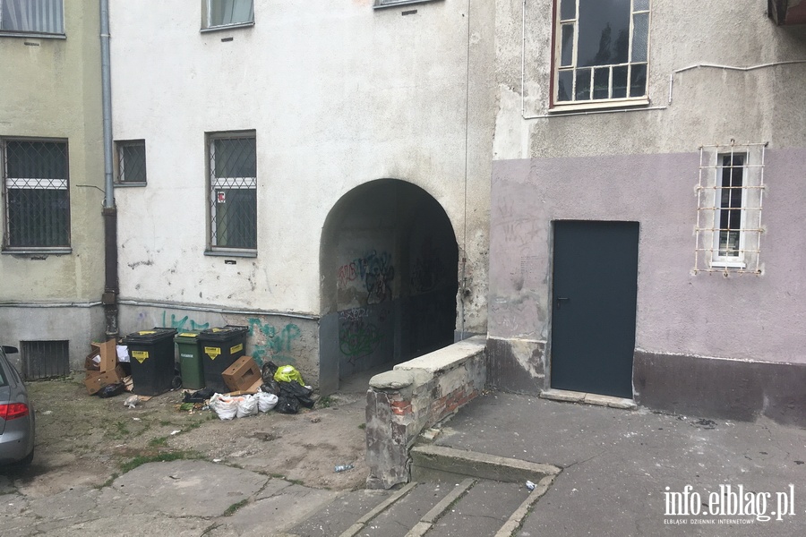 Wysypisko śmieci przy ul. Trybunalskiej 8, fot. 2