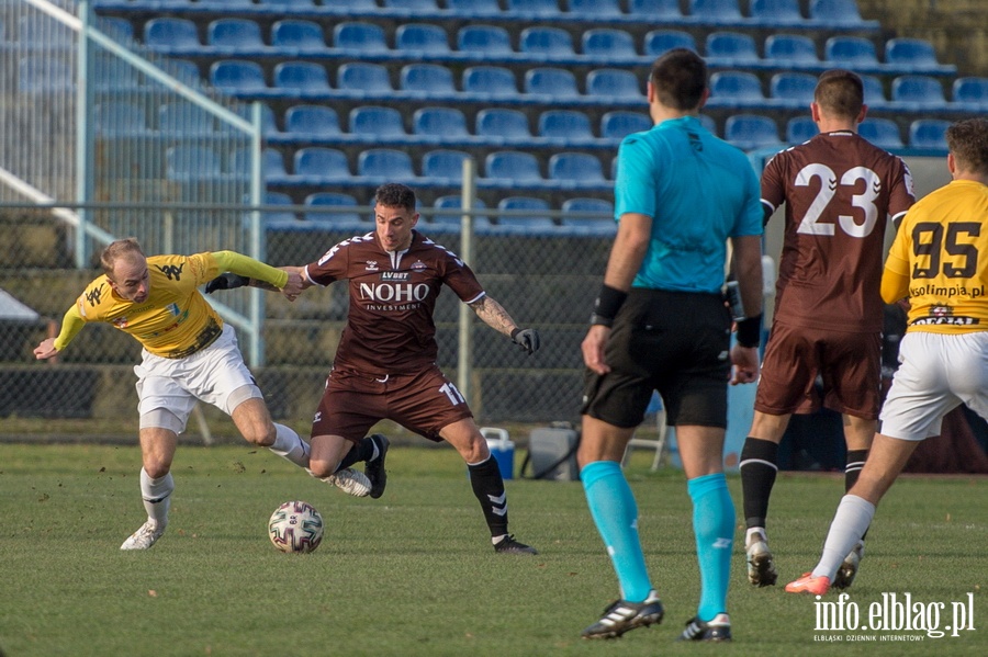 Nie tego oczekiwali kibice. Olimpia przegraa u siebie z Garbarni 1:2, fot. 11