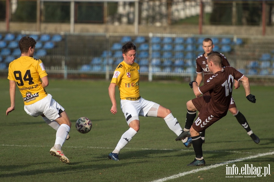 Nie tego oczekiwali kibice. Olimpia przegraa u siebie z Garbarni 1:2, fot. 17