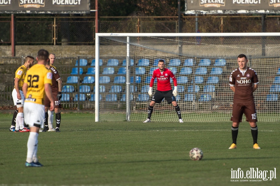 Nie tego oczekiwali kibice. Olimpia przegraa u siebie z Garbarni 1:2, fot. 21