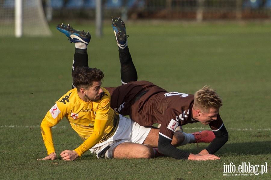Nie tego oczekiwali kibice. Olimpia przegrała u siebie z Garbarnią 1:2, fot. 23