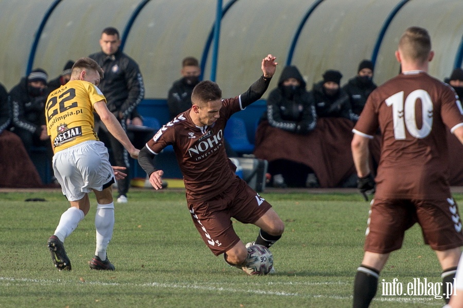 Nie tego oczekiwali kibice. Olimpia przegraa u siebie z Garbarni 1:2, fot. 35