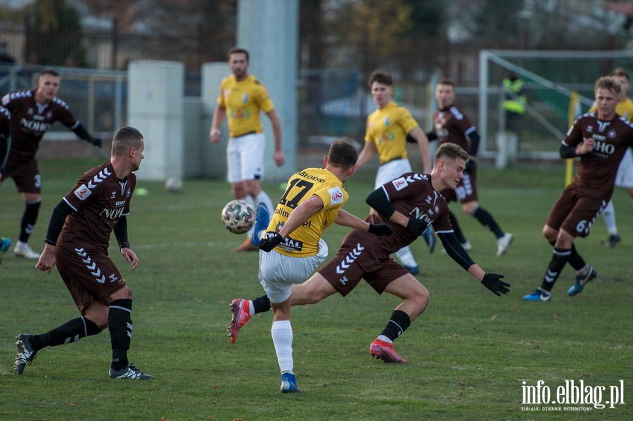Nie tego oczekiwali kibice. Olimpia przegrała u siebie z Garbarnią 1:2, fot. 78
