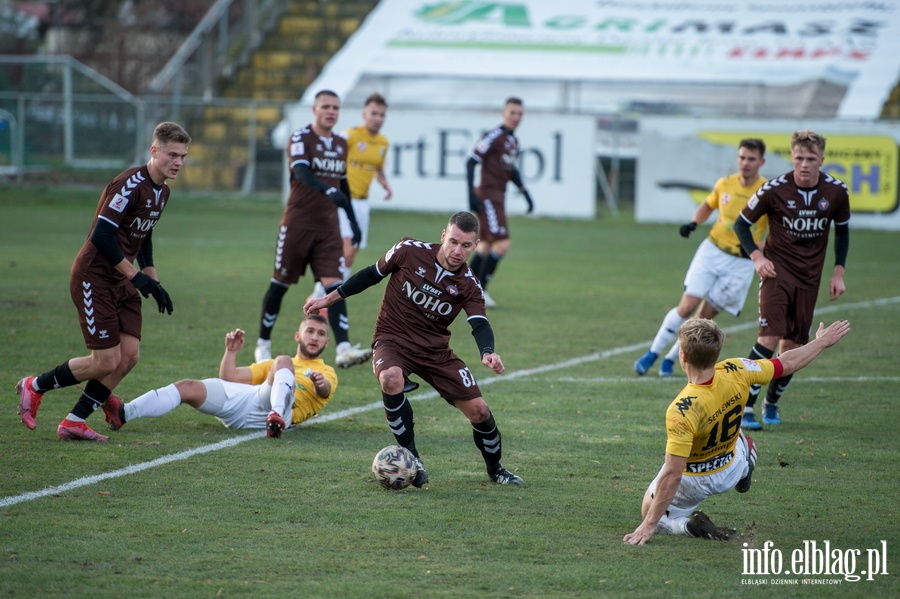 Nie tego oczekiwali kibice. Olimpia przegraa u siebie z Garbarni 1:2, fot. 81