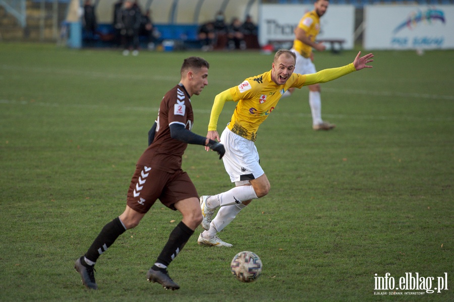 Nie tego oczekiwali kibice. Olimpia przegraa u siebie z Garbarni 1:2, fot. 89