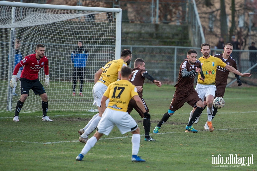 Nie tego oczekiwali kibice. Olimpia przegrała u siebie z Garbarnią 1:2, fot. 91
