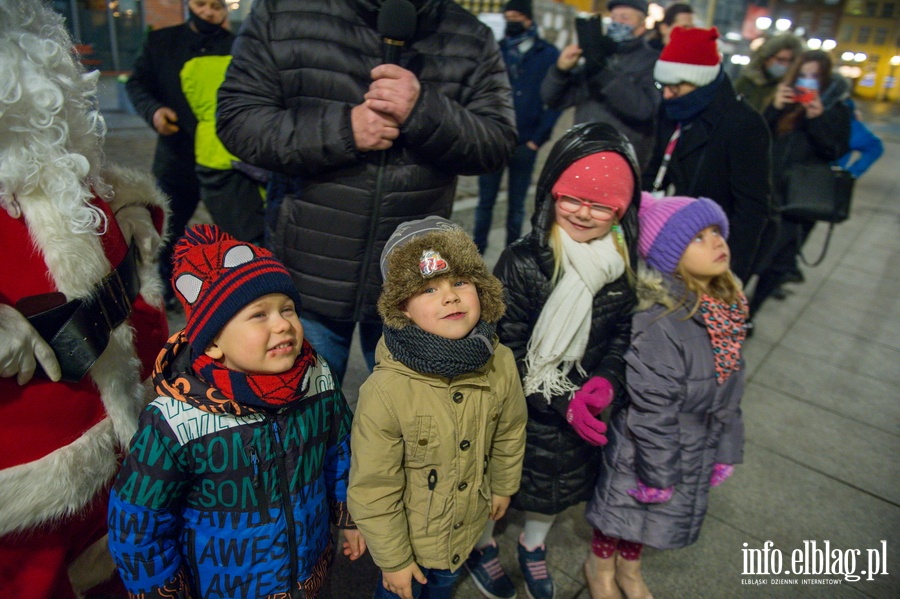 Rozwietlenie witecznej choinki przez prezydenta Wrblewskiego., fot. 15