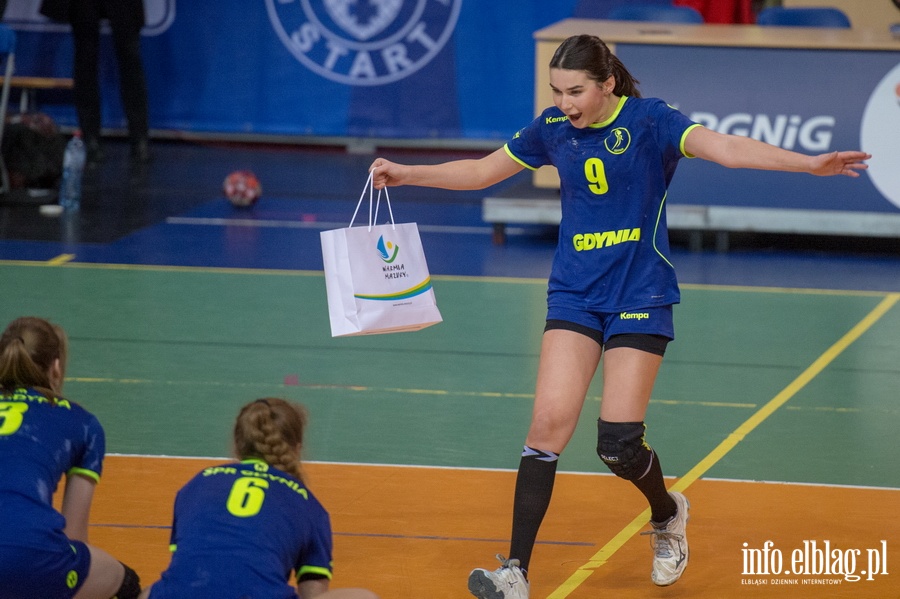 Turniejowy mecz pomiędzy EKS START Elbląg - ARKA Gdynia, fot. 84