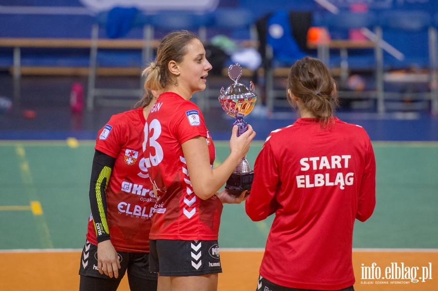 Turniejowy mecz pomiędzy EKS START Elbląg - ARKA Gdynia, fot. 92