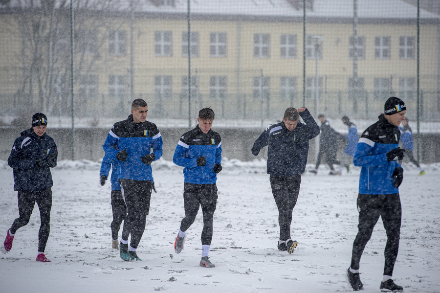 Olimpia ju trenuje. Przy Skrzydlatej rozpocza przygotowania do sezonu., fot. 9