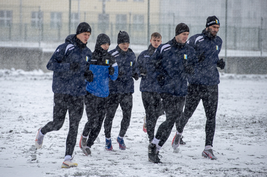 Olimpia ju trenuje. Przy Skrzydlatej rozpocza przygotowania do sezonu., fot. 10