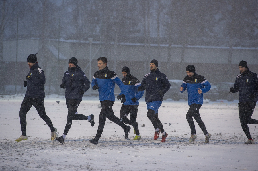 Olimpia ju trenuje. Przy Skrzydlatej rozpocza przygotowania do sezonu., fot. 24