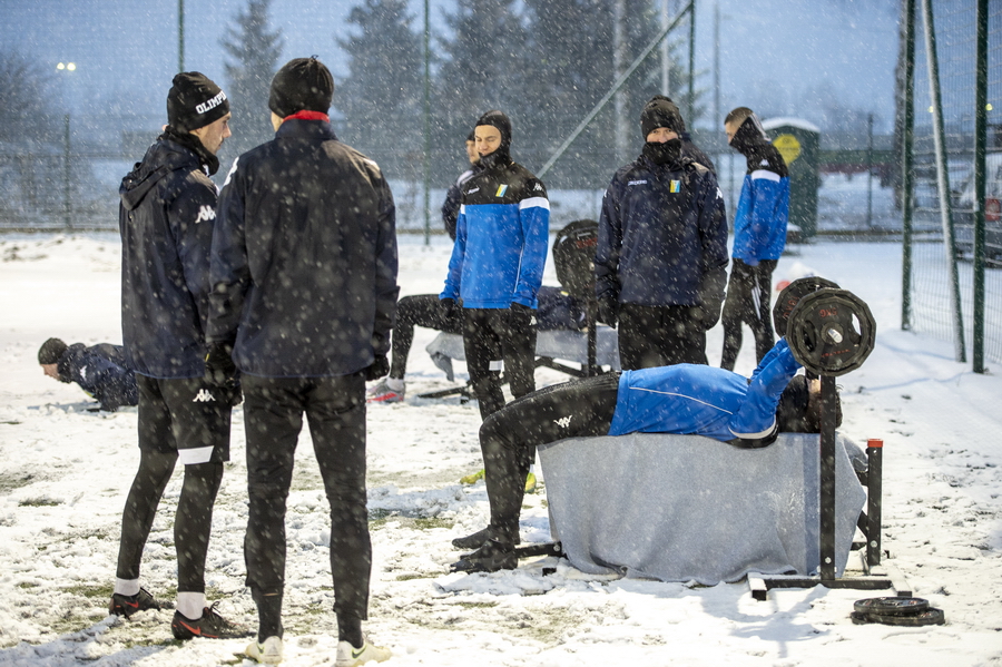 Olimpia ju trenuje. Przy Skrzydlatej rozpocza przygotowania do sezonu., fot. 32