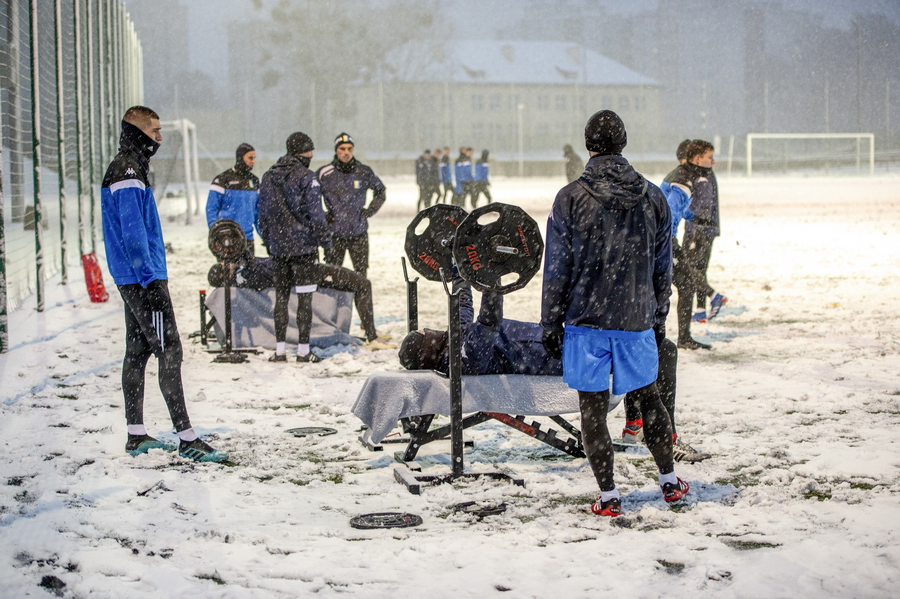 Olimpia ju trenuje. Przy Skrzydlatej rozpocza przygotowania do sezonu., fot. 36