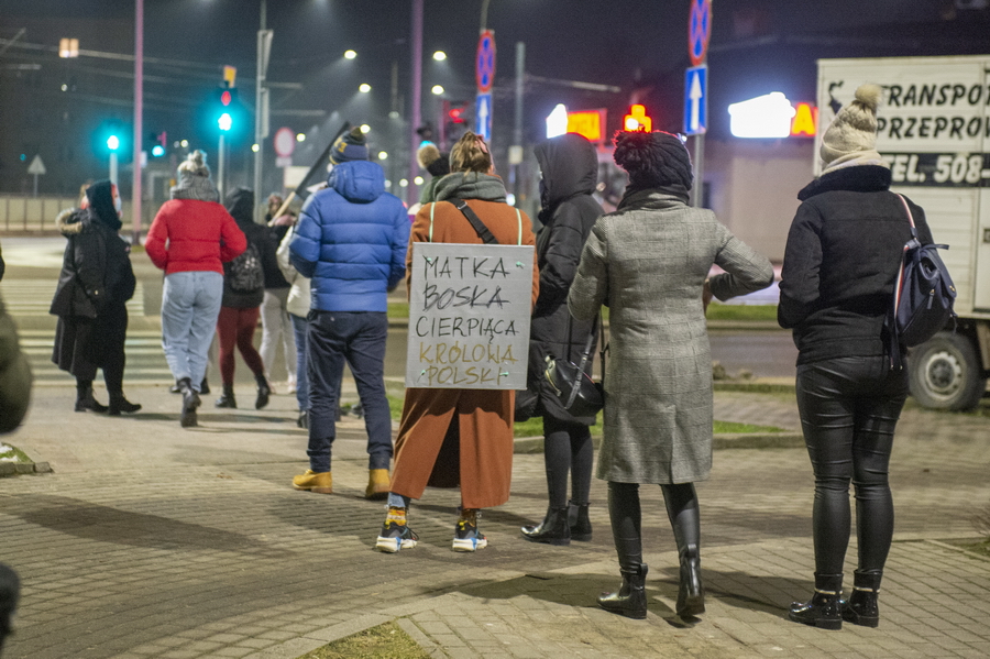 Spacer i Protest kobiet., fot. 10