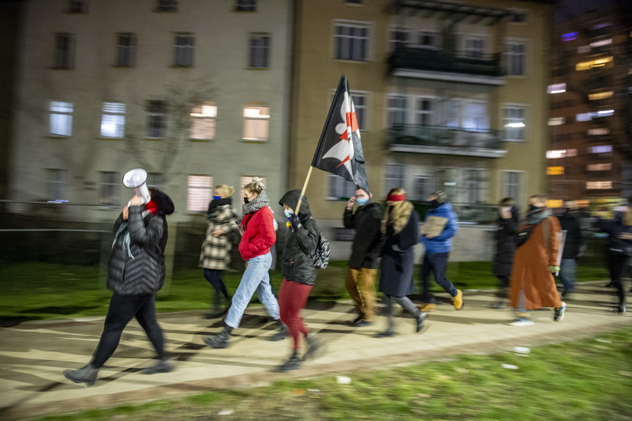 Spacer i Protest kobiet., fot. 16