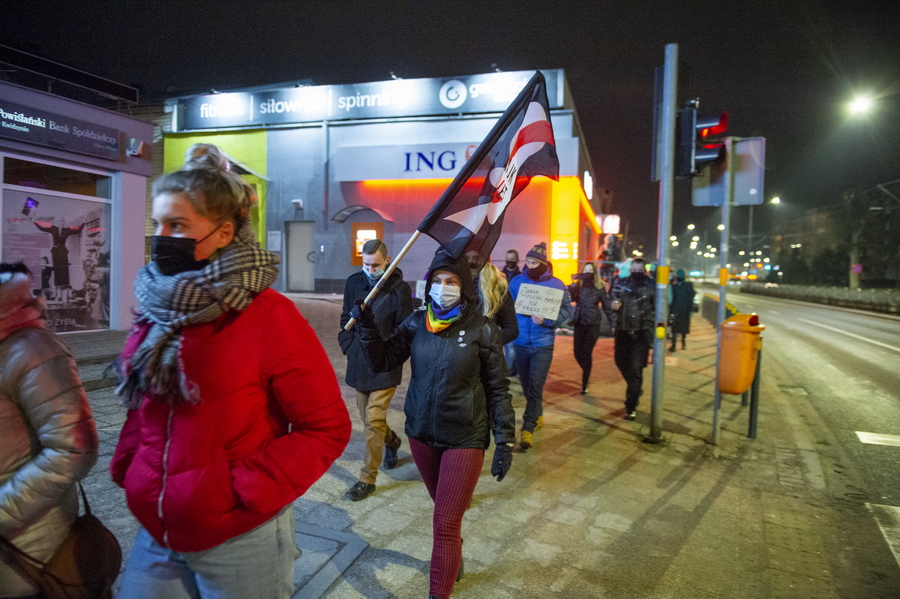 Spacer i Protest kobiet., fot. 21