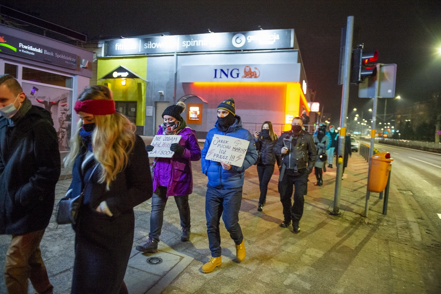 Spacer i Protest kobiet., fot. 22