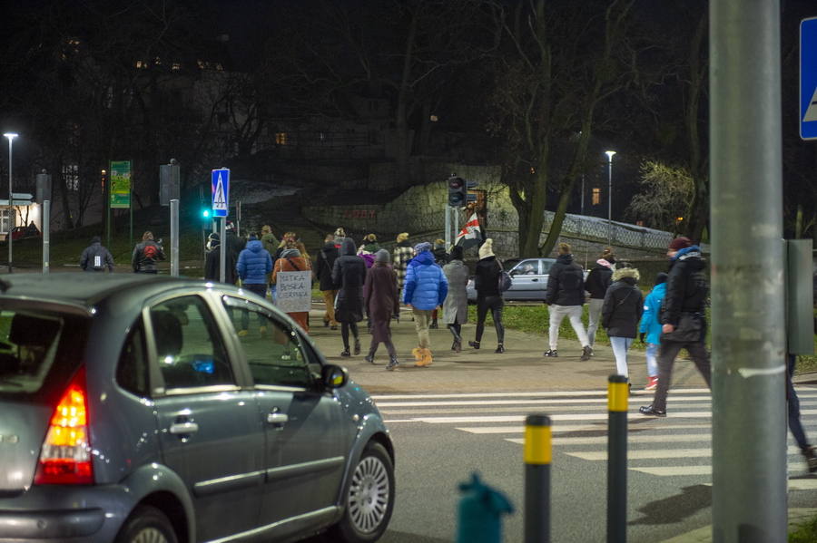 Spacer i Protest kobiet., fot. 28