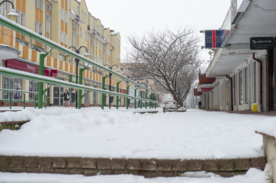 Elblskie ulice i chodniki w sobotnie przedpoudnie, fot. 50