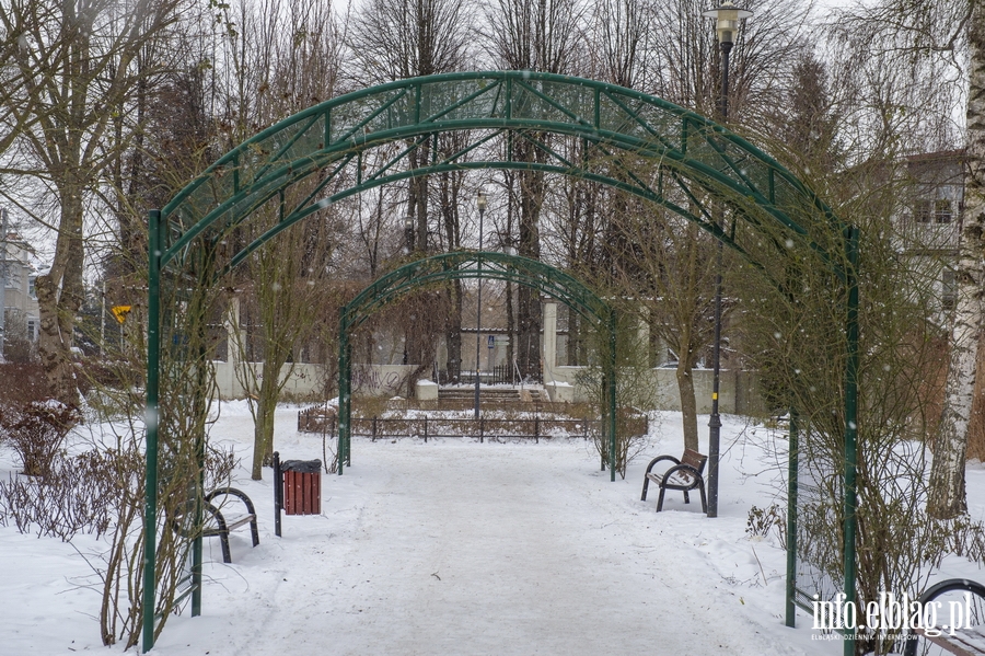 Park Kajki i Różany Ogród zimową porą, fot. 17