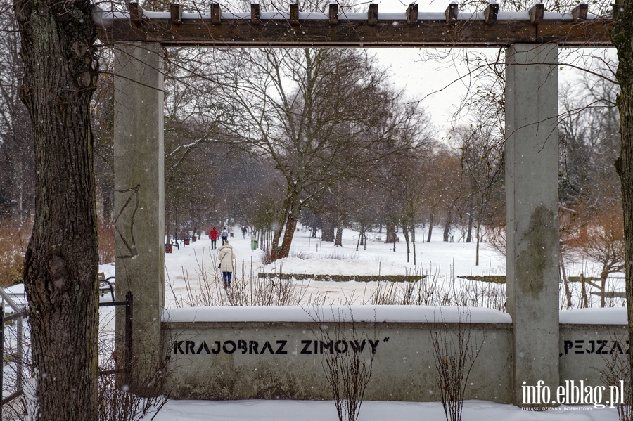 Park Kajki i Różany Ogród zimową porą, fot. 20