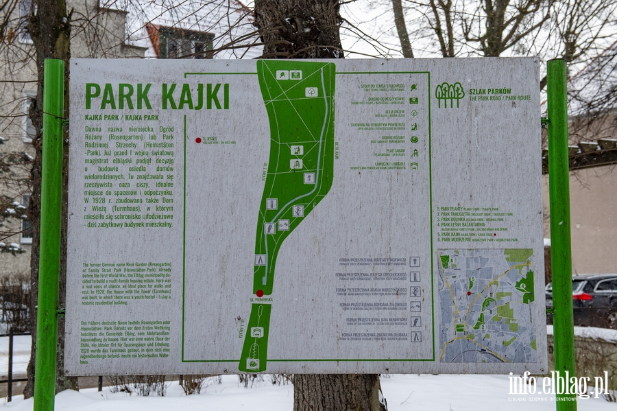 Park Kajki i Różany Ogród zimową porą, fot. 21