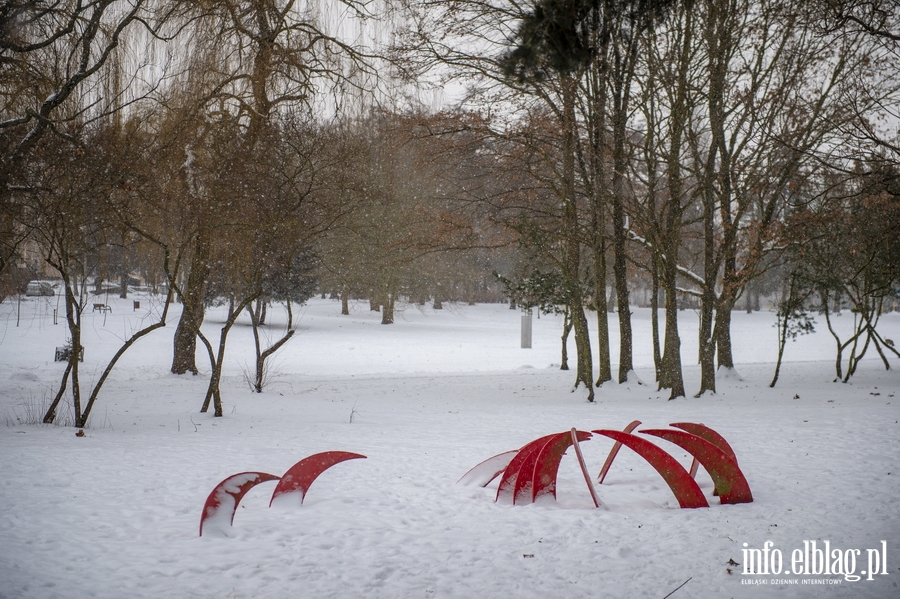 Park Kajki i Różany Ogród zimową porą, fot. 31